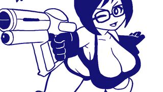 Mei vs doomfist [Overwatch] (mossyfroot)