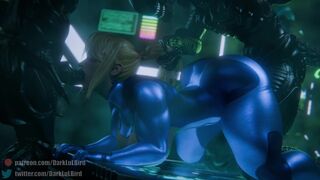 Samus Aran x Xenomorphs [Metroid]