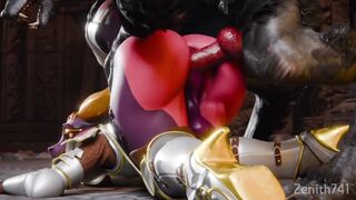 Elias Dominated By A Werewolf