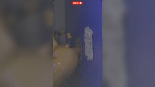 Ankha Try's A Glory Hole