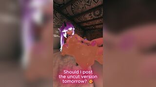 getting frisky with my futa doll