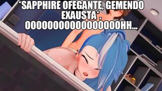 Twisted World Fanfiction - Sapphire Loses a Bet - Portuguese BR Version