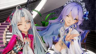 [MMDWuWa] Carlotta & Cantarella Aibo Dance Hall