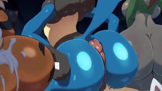Lucario Assjob By OrangePeel Upscaled with FPS enhancement