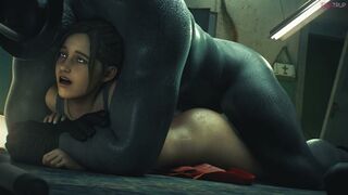 Claire Fartfucked (Fart edit)