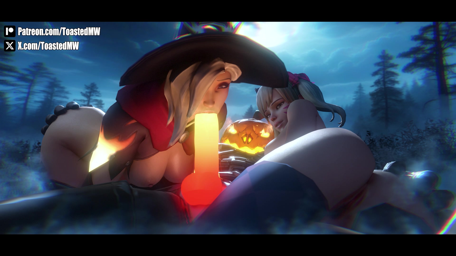Mercy & Dva X Reaper Halloween 2025