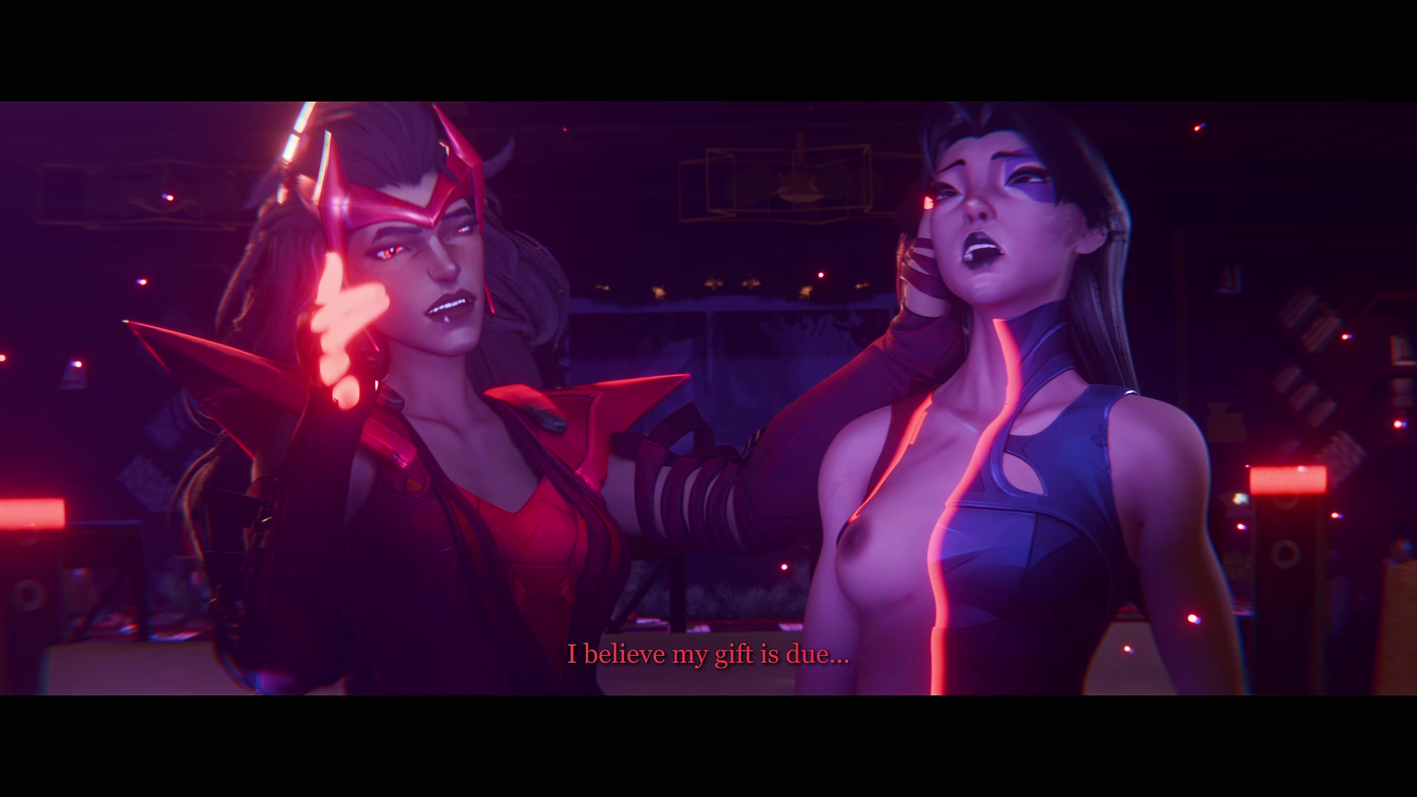 Psylocke X Scarlet Witch Christmas