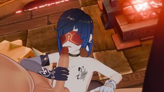 Yelan and Dehya Adventures Across the Desert (Alt) [AssDepik]