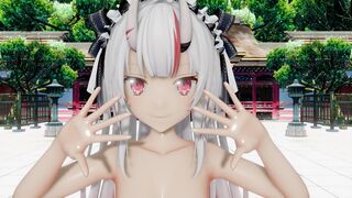 [MMD Hololive] Hyakki Ayame Idol omake