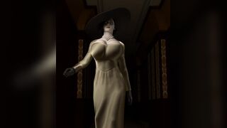 Lady Dimitrescu on the hunt