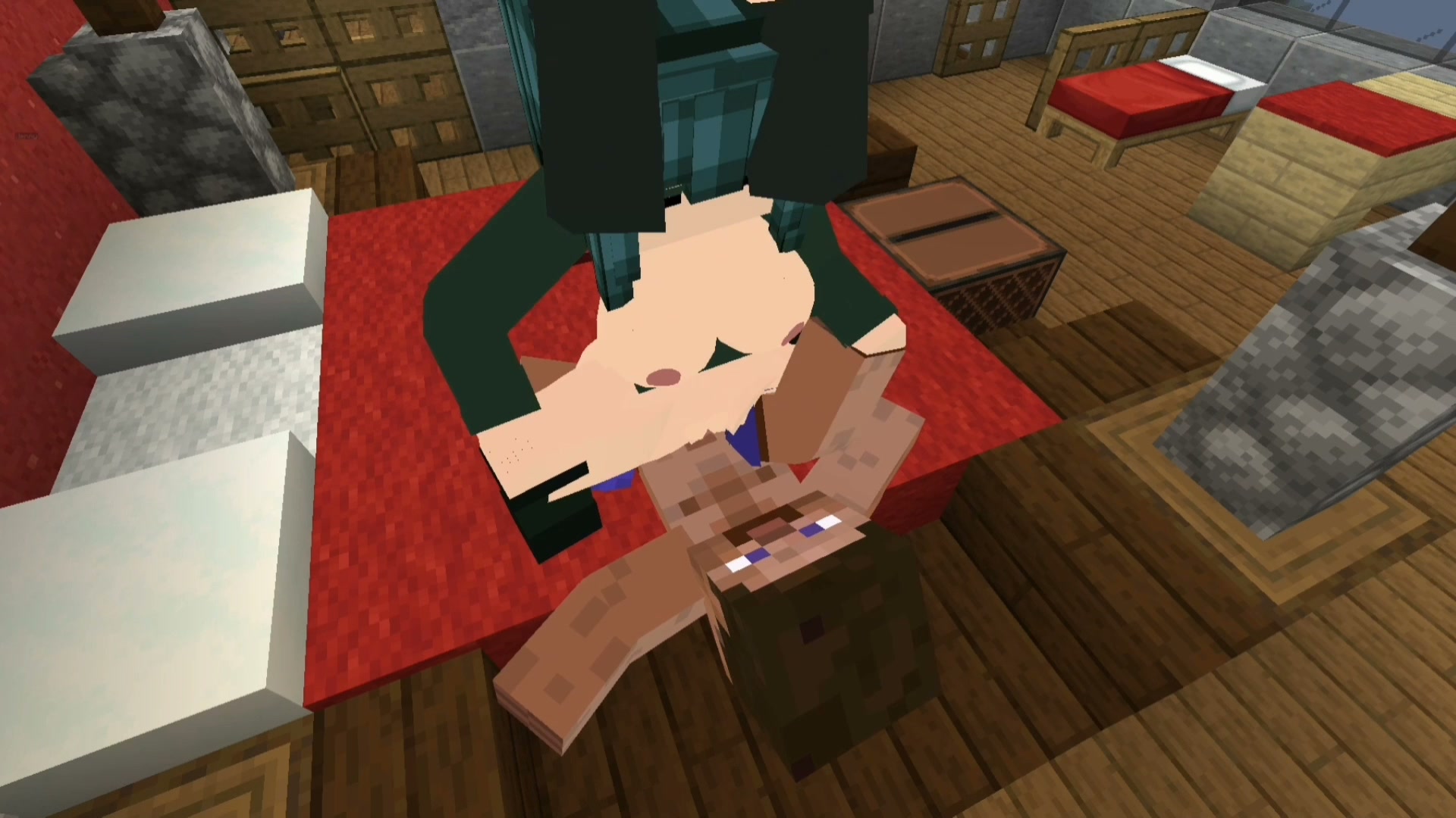Minecraft Fapcraft Jenny Mod - Fubuki And Tatsumaki Having A Threesome