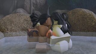 Getting a helping hand in Roblox from a friend