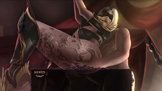 Parasite Black: Arwen - As Celeste (Captured) Scene