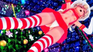 Shimakaze - Caramelldansen Christmas [MMD R15] Hamselvish