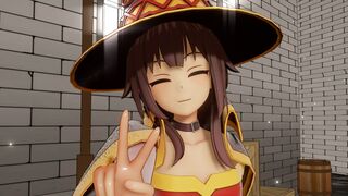 [MMD KonoSuba] Megumin Love Magic
