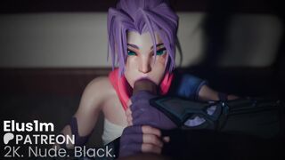 Psylocke blowjob
