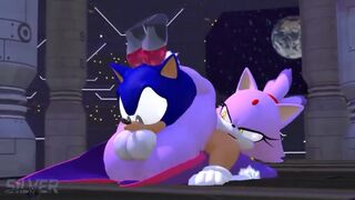 blaze the cat futa x Sonic