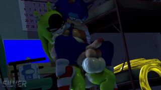 surge the tenrec futa x Sonic