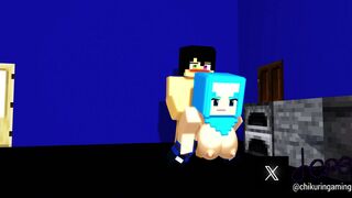 Frosty Animator Fuckign Ice Chikurin Minecraft Hijab