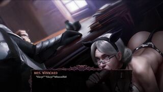 Parasite Black: Mrs. Winward - Blowjob Scene