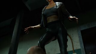 Alyx Vance Headcrab Leghump