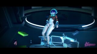 Juno masturbate with zero gravity