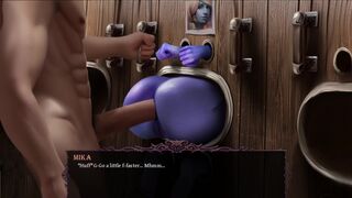 Parasite Black: Mika - Sex Dungeon - Stocks Scene