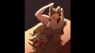 [Eto ya] Furry femboy getting rimmed