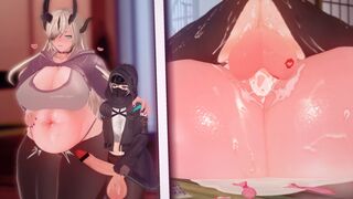 Vigorously creampie pile-driving the chubby mature Eblana ♡~ [Shi Meng]