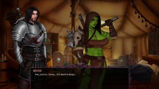 Parasite Black: Ves - Taking a Bath Scene