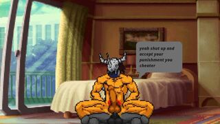 Mugen wargreymon cheating on blackwargreymon