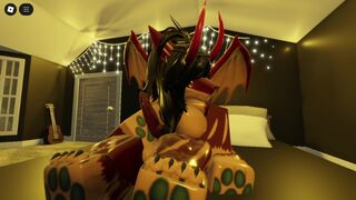 I had an amazing fuck with my girlfriend after we turned into furries (Roblox)