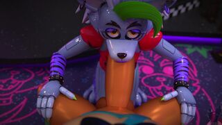 Roxanne Wolf Blowjob by TwitchyAnimation