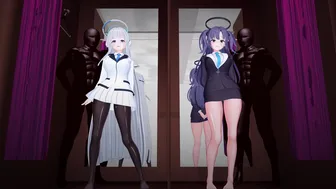 Changing room Noa and Yuuka