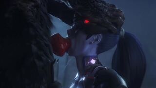 Widowmaker Fucked By Monsters [COMPILATION]