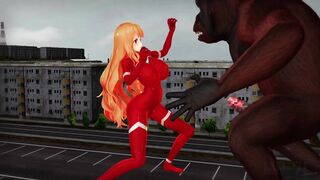 UV Mia vs. the Violent Giant Ape