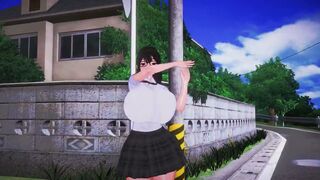 A video of the class president (with an exhibitionist fetish)