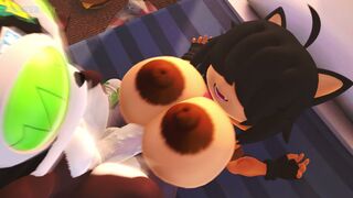 Ana Letting Bytes Fuck Her Tits in Exchange for Some Burgers Later [CounterSFM]