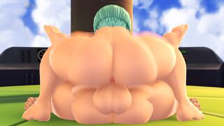 Chichi Helping Bulma Test Out Her New Futa Cock [CounterSFM]