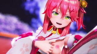 Sakura Miko Stripdance - Gokurakujoudo