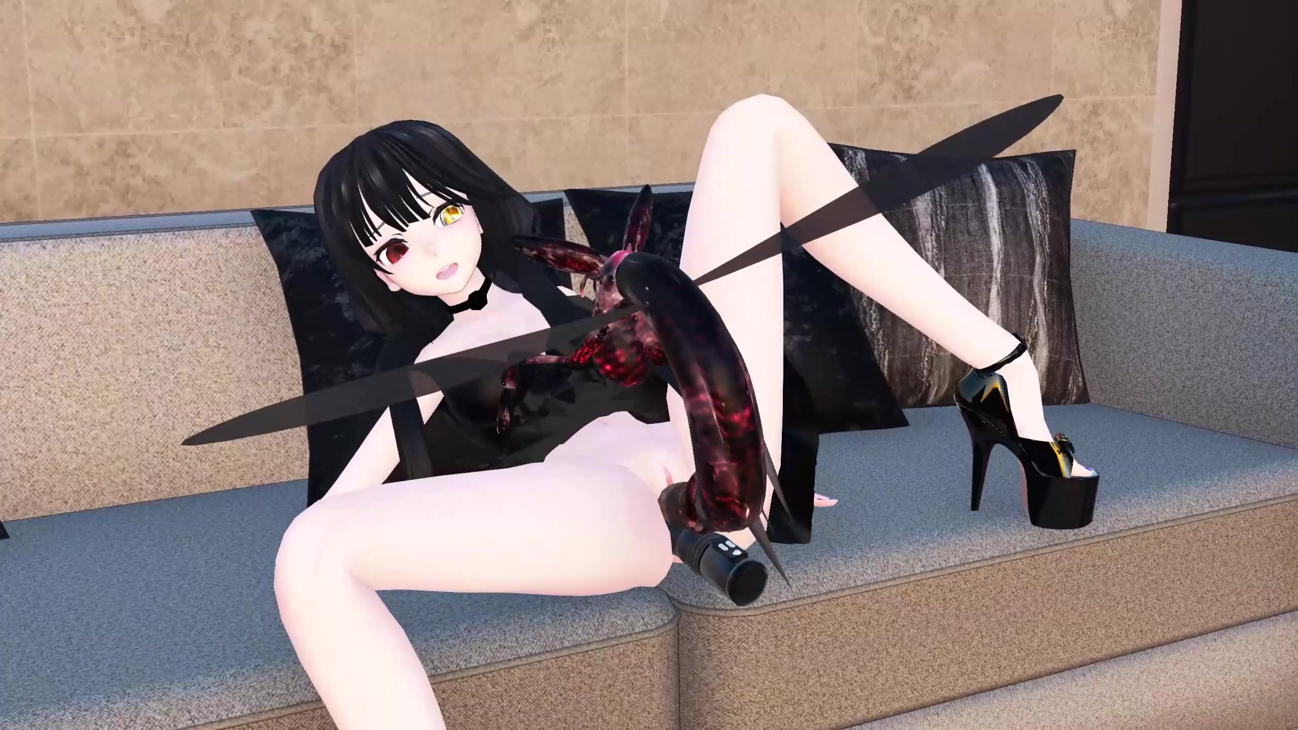 Insects & Kurumi Sex Mmd (Part01)