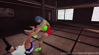 Naked Fighter 3D 2025 Round of 16: Serana vs Amira