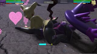 HR2 Furry: Mismagius vs Mimikyu