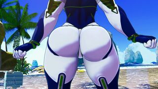 BlipsVR - Warframe Hildryn Beach Face Fuck