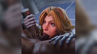 Sue Storm Ball Sucking