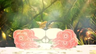 Jubei Pinned pressed and drenched Mienshao full of thick spunks