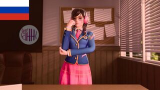 [Rus Sub] D.va humiliates you