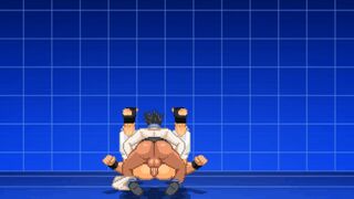 MUGEN#11: Kung Fu Man Fucks Akira Yuki