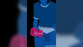 Femboy using a fleshlight