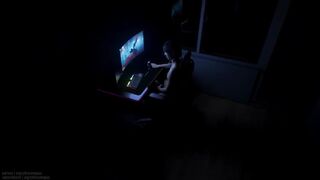 SCP 1471 watching you masturbate